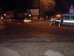 Wypadek na ul. Budowlanych. Ciężarna trafiła do szpitala.