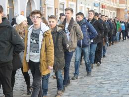 Polonez na 500 par na opolskim rynku