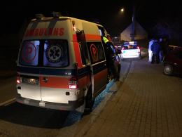 Pijany kierowca staranował płot. Mężczyzna miał aż 2,5 promila.