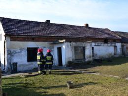 Mężczyzna ranny w pożarze domu w Mechnicach