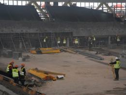 Remont Okrąglaka idzie pełną parą