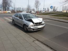 Zderzenie przy przejściu dla pieszych