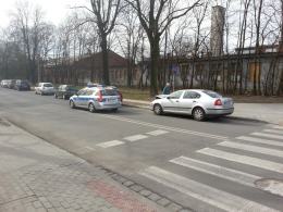 Zderzenie przy przejściu dla pieszych