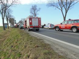 Pięć osób rannych po wypadku pod Brzegiem