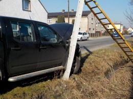 Wypadek w Zalesiu Śląskim. Kierowca zmarł podczas jazdy.