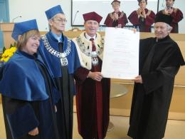 Doktorat Honoris Causa dla prof. Franciszka Gruczy