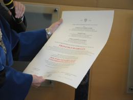 Doktorat Honoris Causa dla prof. Franciszka Gruczy
