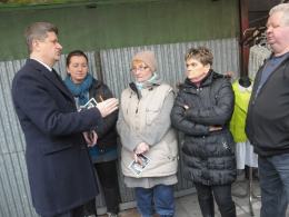 Janusz Palikot na opolskich targowiskach