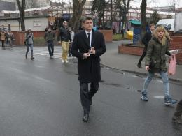Janusz Palikot na opolskich targowiskach