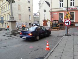Uwaga kierowcy, utrudnienia na Placu Św. Sebastiana