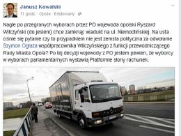 Wojewoda znieważony przez Janusza Kowalskiego? Sprawę zbada prokuratura.
