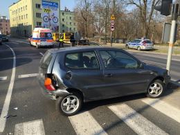 Wypadek na Zaodrzu spowodował ogromne korki