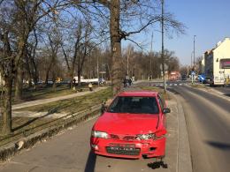 Wypadek na Zaodrzu spowodował ogromne korki
