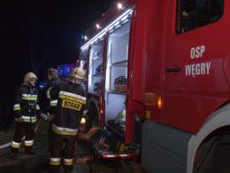 Pożar kotłowni domu jednorodzinnego w Kotorzu Małym