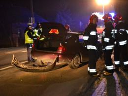 Wjechał w drzewo próbując uniknąć zderzenia ze zwierzyną