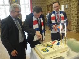 Zawodnicy Gwardii odebrali gratulacje od prezydenta
