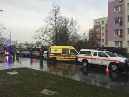 Trzy auta zderzyły się na Chabrach