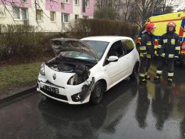 Trzy auta zderzyły się na Chabrach