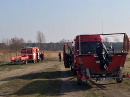 Na kamionce Malina znaleziono ludzką czaszkę