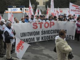 Pół tysiąca związkowców protestowało w Opolu