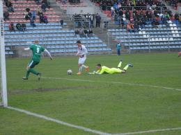 Mecz bez historii, ale zakończony zwycięstwem. Odra - Rekord 1:0.
