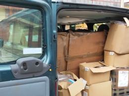 1200 kg nielegalnych wyrobów tytoniowych poszło z dymem
