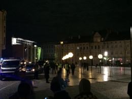 Nocna awantura na Małym Rynku