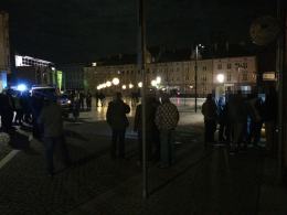 Nocna awantura na Małym Rynku
