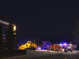 Pożar w zakładzie utylizacji w Górażdżach