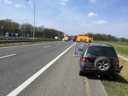 10 aut zderzyło się w 4 kolizjach na autostradzie A4