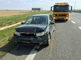 10 aut zderzyło się w 4 kolizjach na autostradzie A4