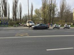 Kierowca audi wjechał w fontannę na Placu Kazimierza