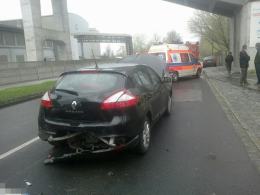 Dwie osoby ranne w karambolu na ul. Budowlanych