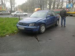 Wypadek na skrzyżowaniu ul. 1 Maja i Rejtana