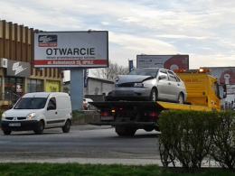 BMW i seat zderzyły się na ul. Budowlanych