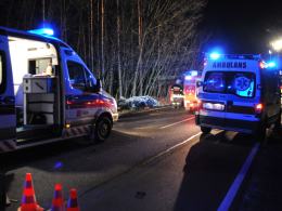 Tragiczny wypadek na trasie Opole - Kluczbork. 4 osoby nie żyją.