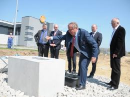 Wmurowano kamień węgielny pod centrum badawczo-rozwojowe ifm ecolink