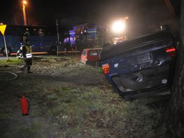 Wypadek, pożar i poszukiwania. Ratownicy ćwiczyli w Jełowej.