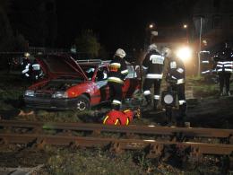 Wypadek, pożar i poszukiwania. Ratownicy ćwiczyli w Jełowej.
