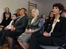 Anna Komorowska odwiedziła autystyczne dzieci w Kędzierzynie-Koźlu