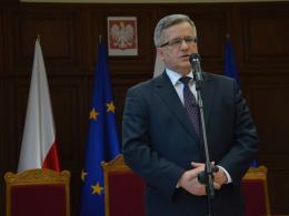 Prezydent Bronisław Komorowski podpisał w Opolu ustawę