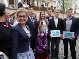 Pierwsza Dama zapoznała się z działalnością "Harmonii Życia"