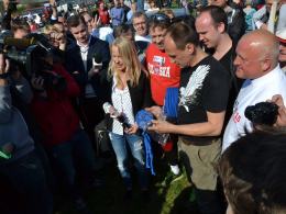 Paweł Kukiz na pikniku w Falmirowicach