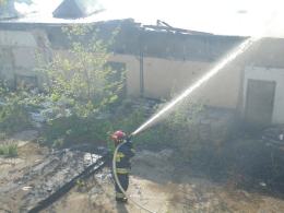 Pożar hali magazynowej w Brzegu
