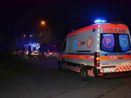 W nocy palił się dom w Lewinie Brzeskim