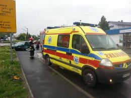 Groźny wypadek na ul. Marka z Jemielnicy