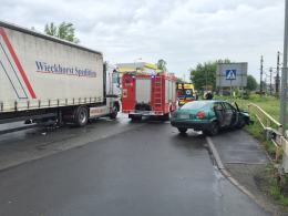 Groźny wypadek na ul. Marka z Jemielnicy