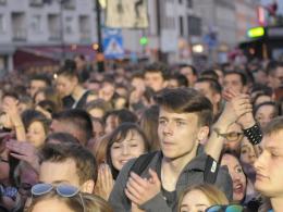 Poprzytula, Mela Koteluk i Happysad na Placu Wolności zgromadziły tłumy