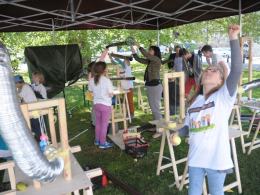 Trwa rodzinny piknik na Placu Wolności