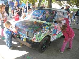 Trwa rodzinny piknik na Placu Wolności